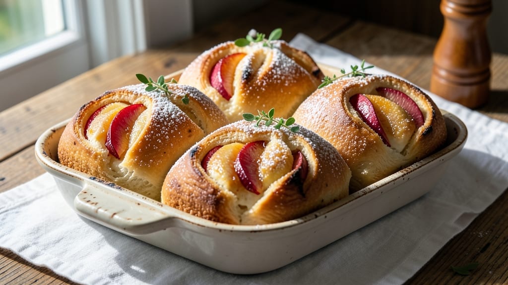 Apple Cheesecake Buns Recipe: Cinnamon-Spiced Streusel Hugs Moist Vanilla Layers