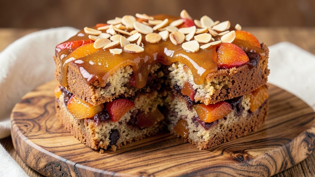 Apricot Brandy Fruit Cake Recipe: Moist Spiced Layers Infused With Warm Liqueur Notes