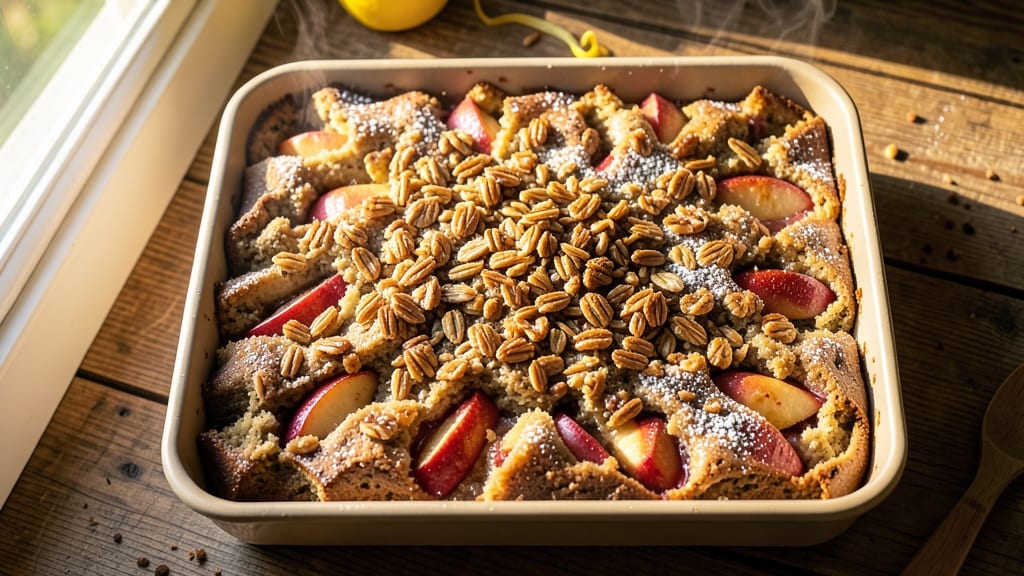 Apple Crisp Coffee Cake Recipe: Warm Spiced Apples and Buttery Crumb Top