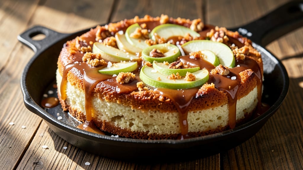 Anna Olson's Apple Cake Recipe: Warm Spice Streusel Hugs Moist Apple Layers