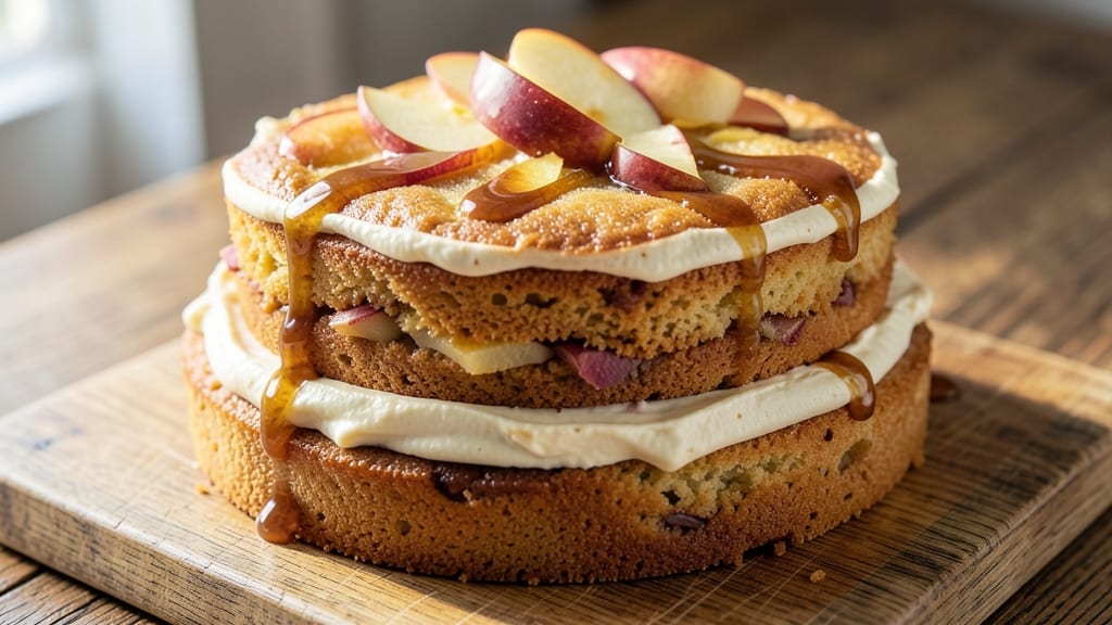 Apple Cake Recipe No Eggs: Moist Vanilla Layers With Spiced Apple Magic