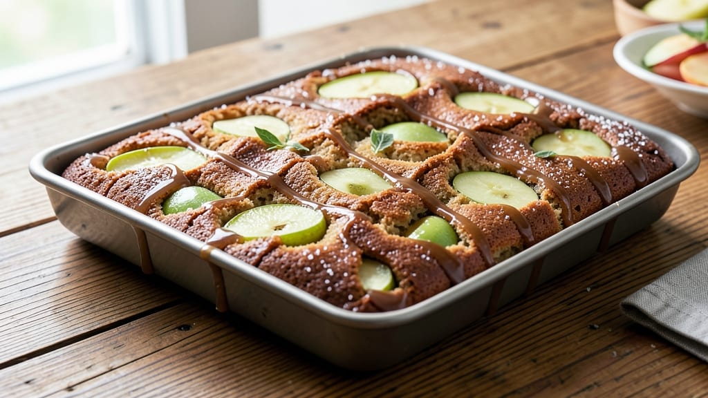 Apple Cake Recipe in 9x13 Pan: Buttery Streusel Crown Over Spiced Apple Bliss