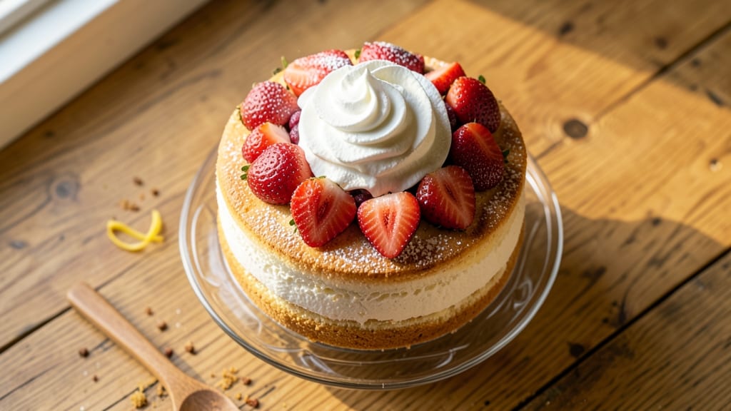 Angel Food Cake Recipe with Strawberries and Whip Cream: Light-as-Air Layers with Fresh Summer Bounty