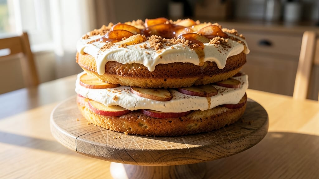 Apple Cinnamon Donut Cake Recipe: Warm Spiced Swirls and Buttery Crumb Top