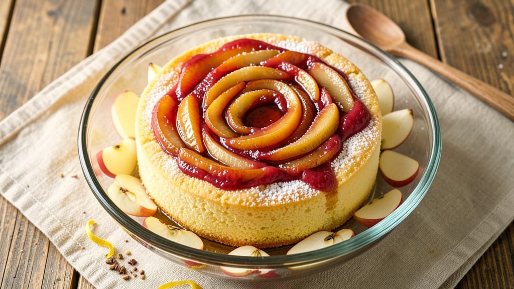 Apple Yellow Cake Recipe: Bright Vanilla Flavor With Buttery Moisture