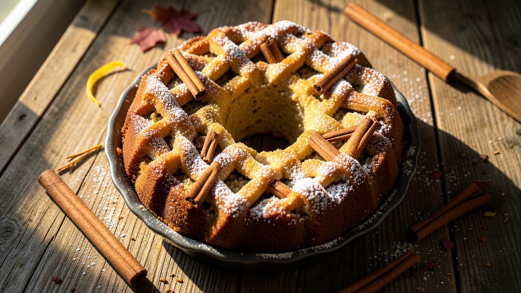 Austrian Coffee Cake Recipe: Vanilla-Spiced Streusel Crown Over Moist Layers