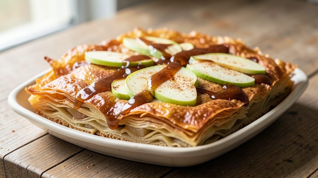 Apple Phyllo Crinkle Cake Recipe: Buttery Layers and Spiced Apple Magic