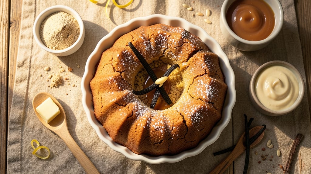 Almond Flour Bundt Cake Recipe: Moist Crumb and Vanilla Bean Magic