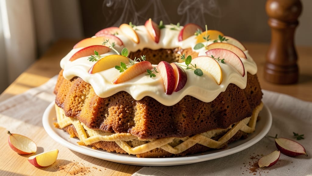 Apple Bundt Coffee Cake Recipe: Moist Apple Lattice with Vanilla Frosting Magic
