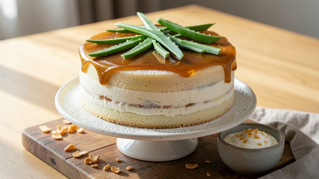 Aloe Vera Cake Recipe: Hydrating Moisture With Tropical Zing